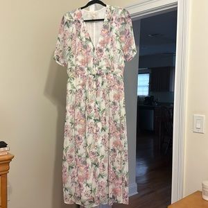 Floral maxi dress